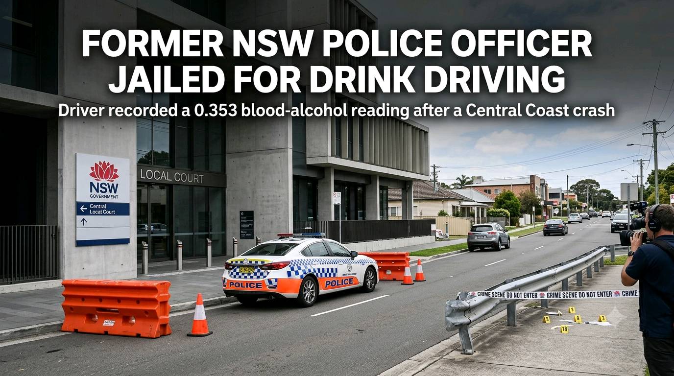 Former NSW Police Officer Jailed for High-Range Drink Driving
