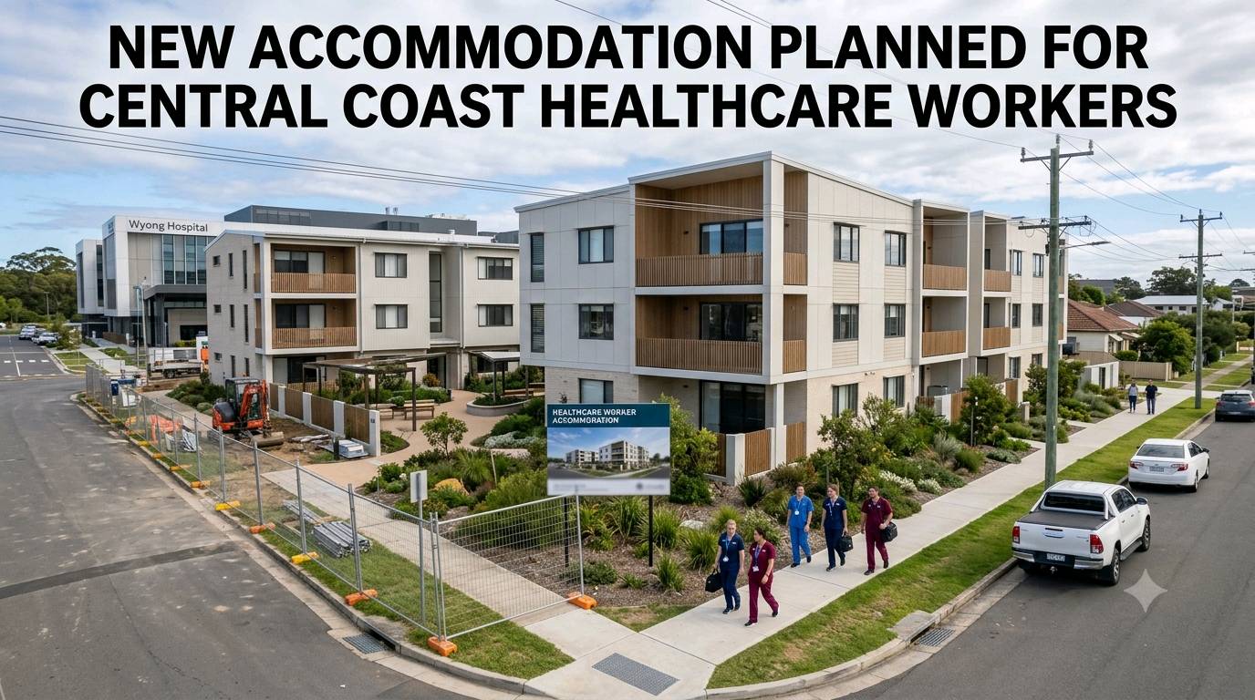 New Accommodation Planned for Central Coast Healthcare Workers