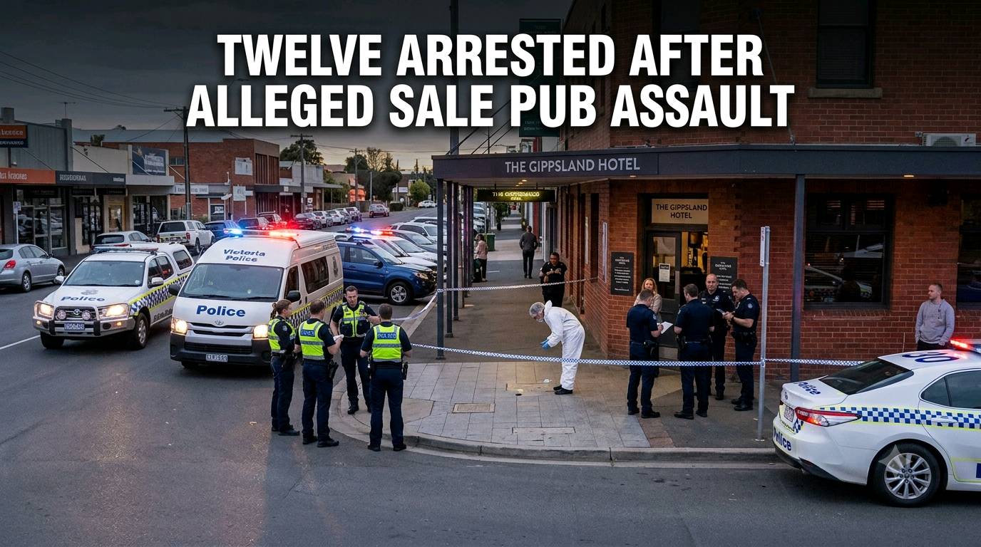 Nine Arrested After Alleged Sale Pub Assault.