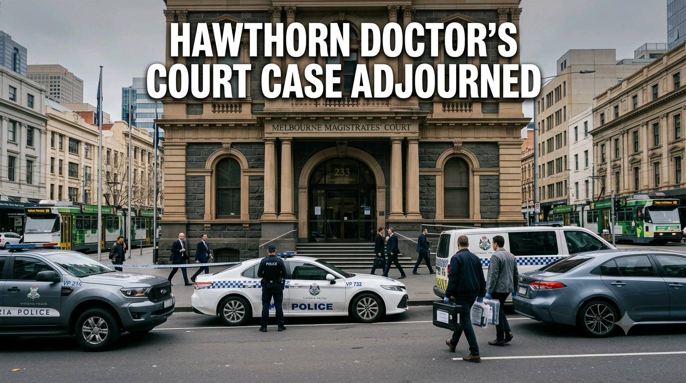 Hawthorn Doctor’s Court Case Adjourned as Police Investigate More Alleged Offences