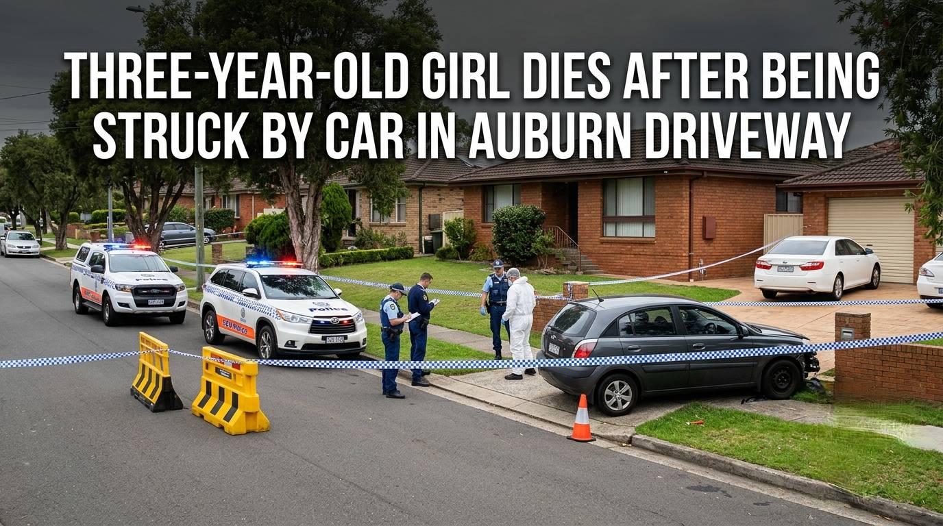 Three-Year-Old Girl Dies After Being Struck by Car in Auburn Driveway