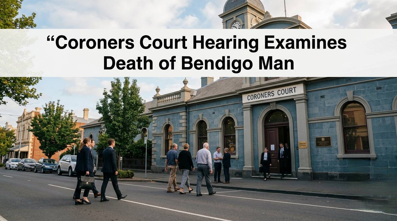Coroners Court Hearing Examines Death of Bendigo Man