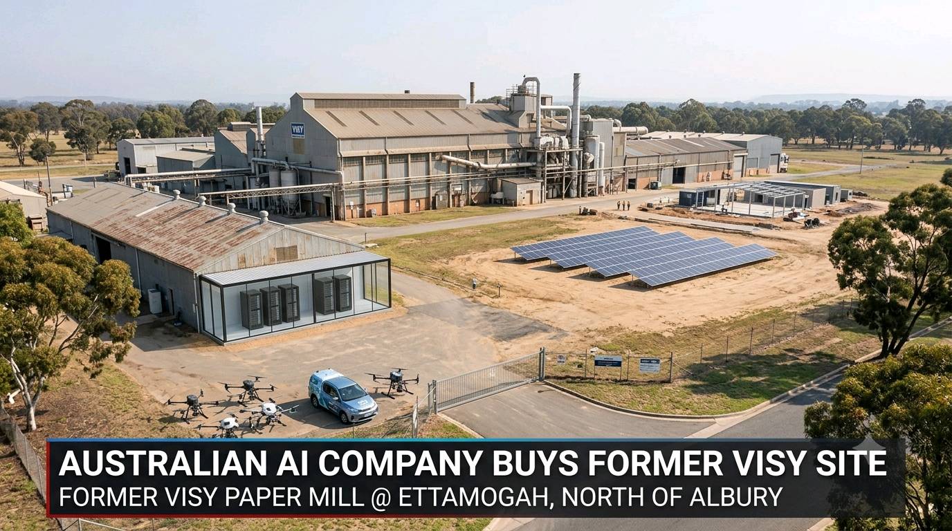 Australian Company Buys Former Visy Paper Mill Site Near Albury