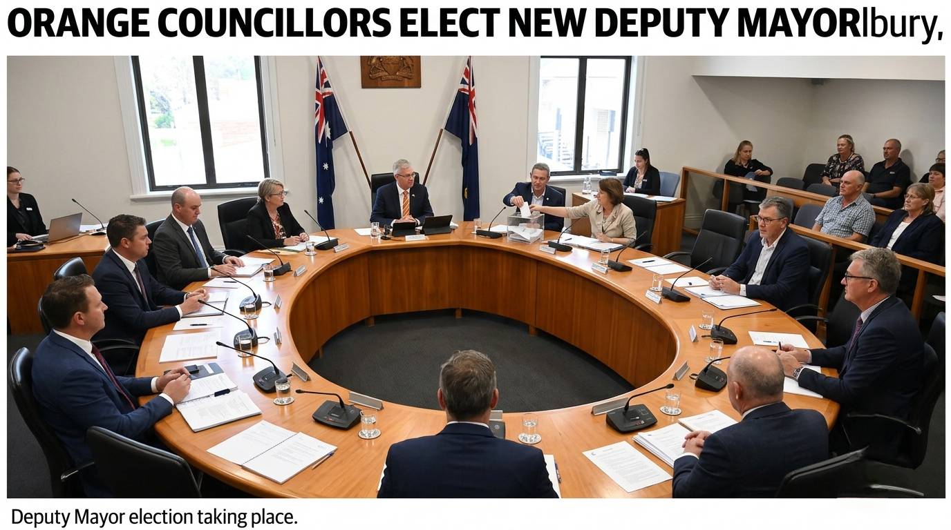 Councillors Elect New Deputy Mayor for Orange