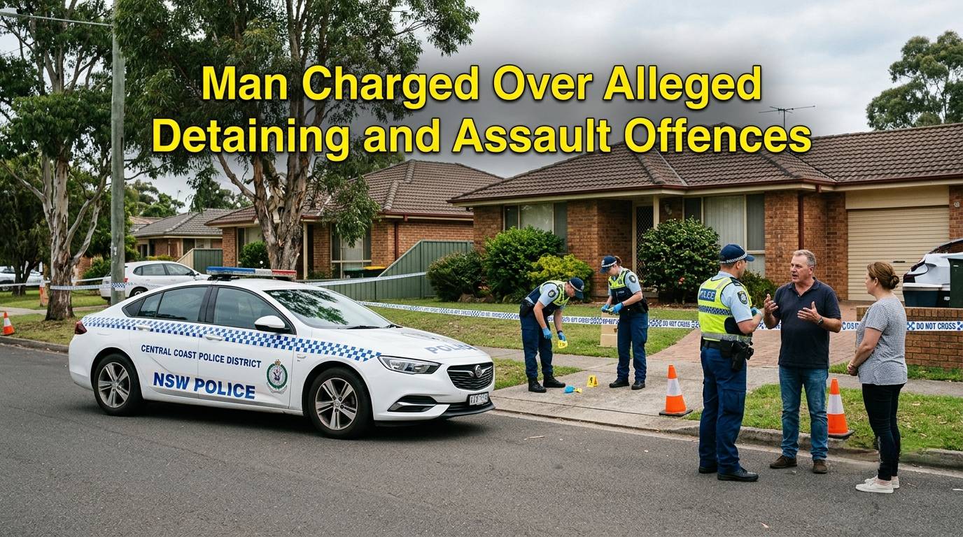 Man Charged Over Alleged Detaining and Assault Offences