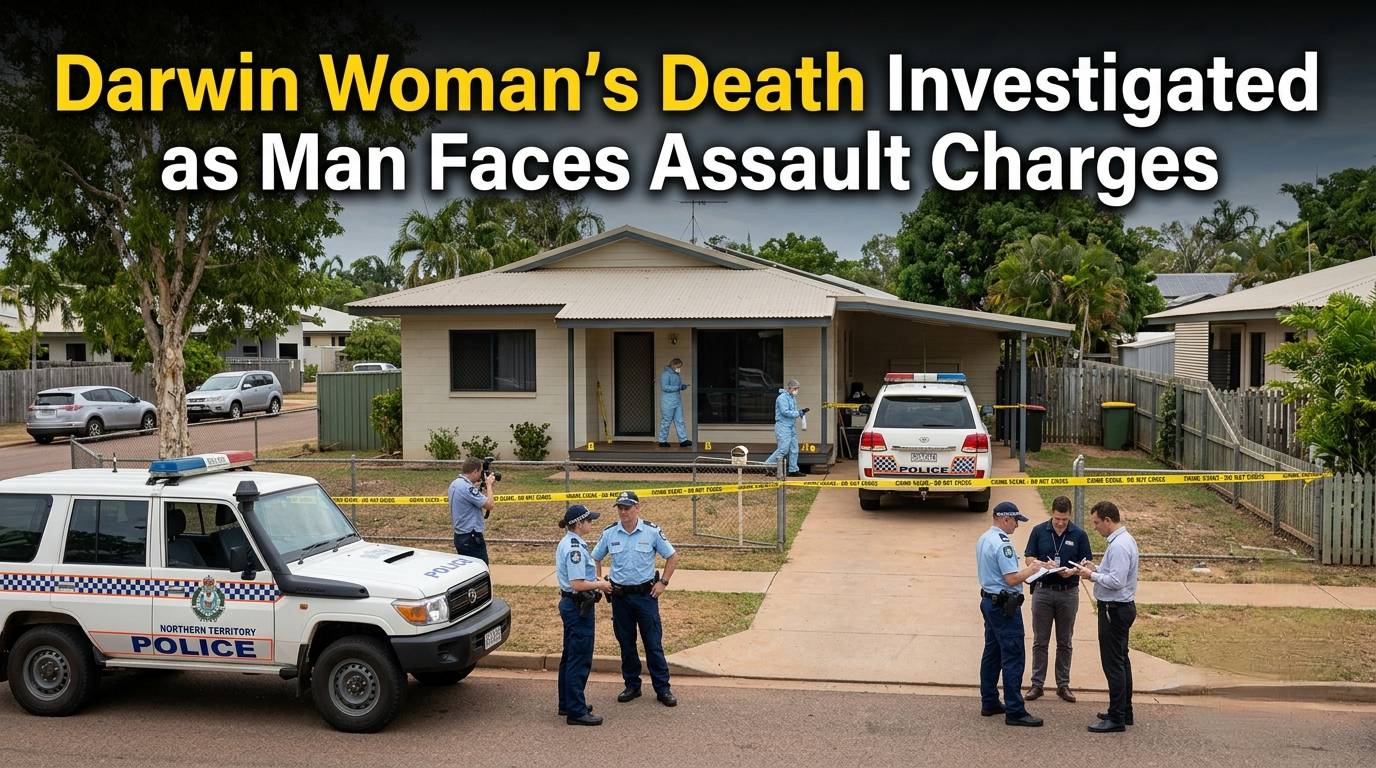 Darwin Woman’s Death Investigated as Man Faces Assault Charges