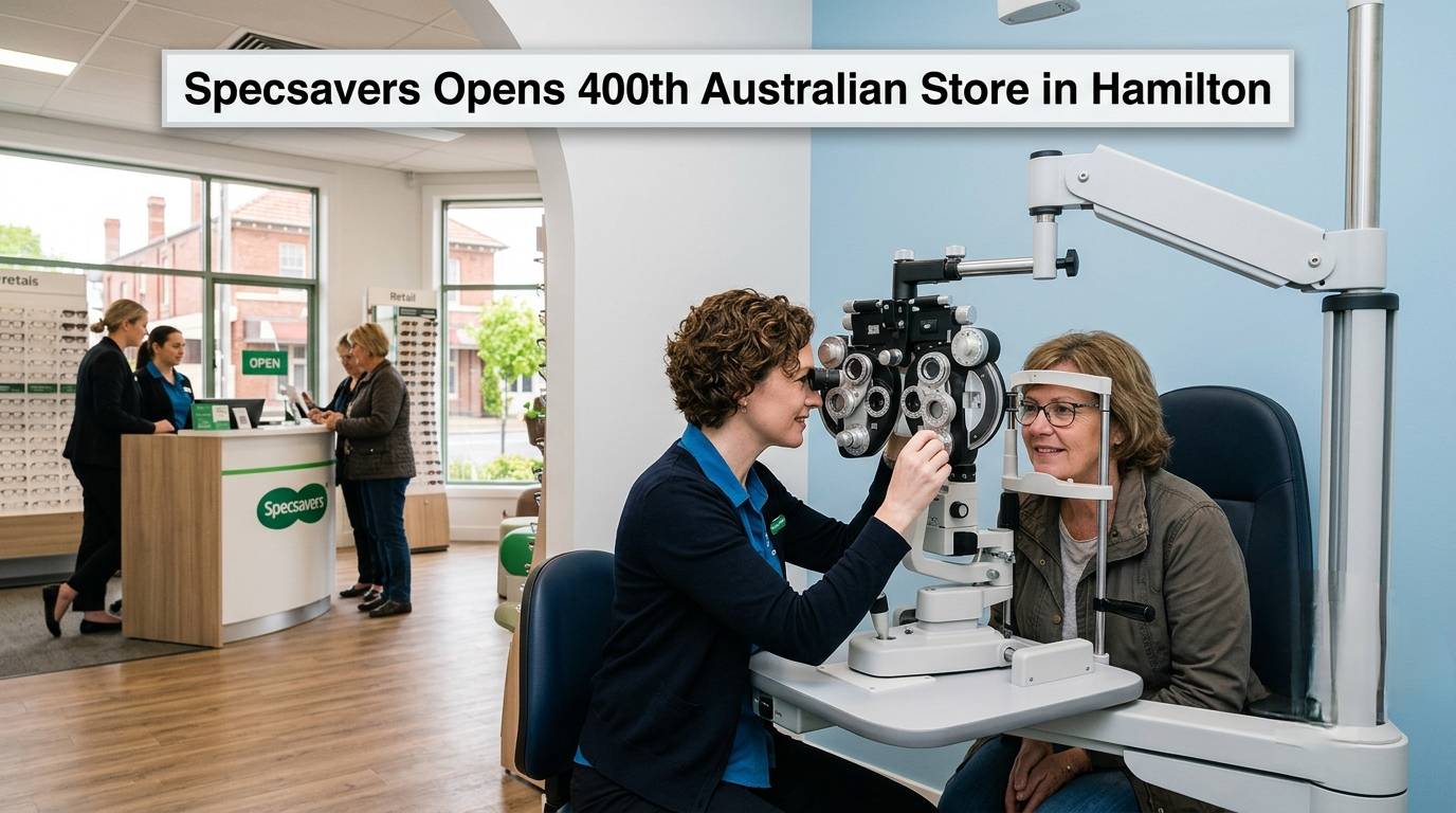 Specsavers Opens 400th Australian Store in Hamilton