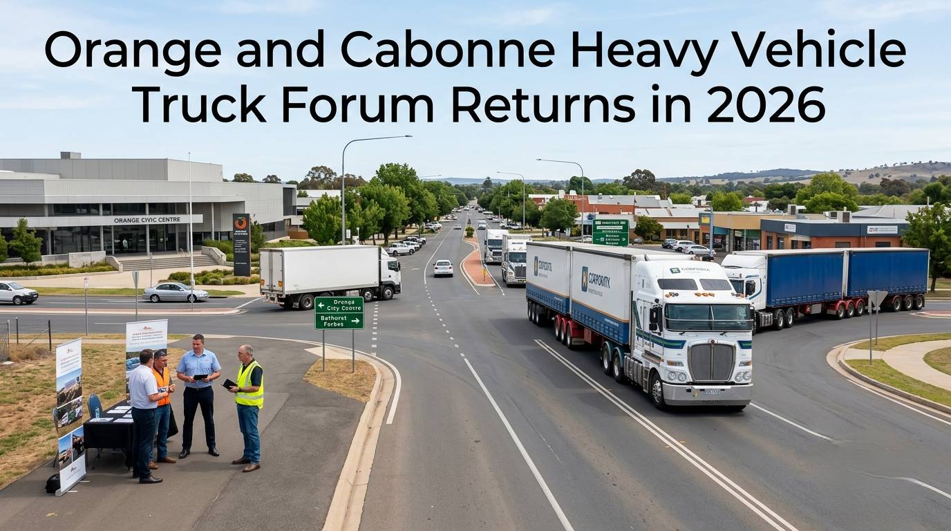 Orange and Cabonne Heavy Vehicle Truck Forum Returns in 2026