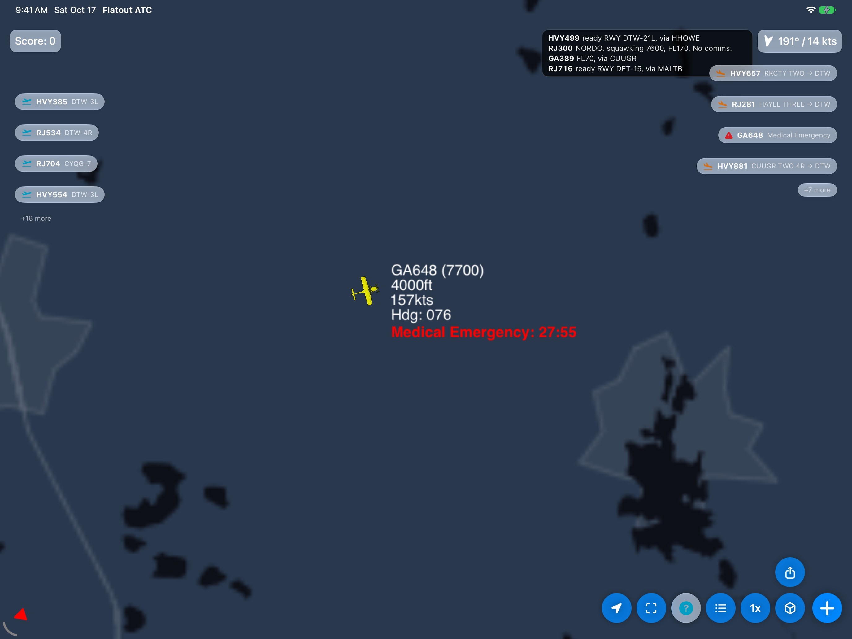 The callsign line is now white. Before, the Modern theme drew it in a grey blue that was hard to make out against the map.
