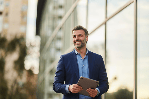 Business leader making confident pay decisions