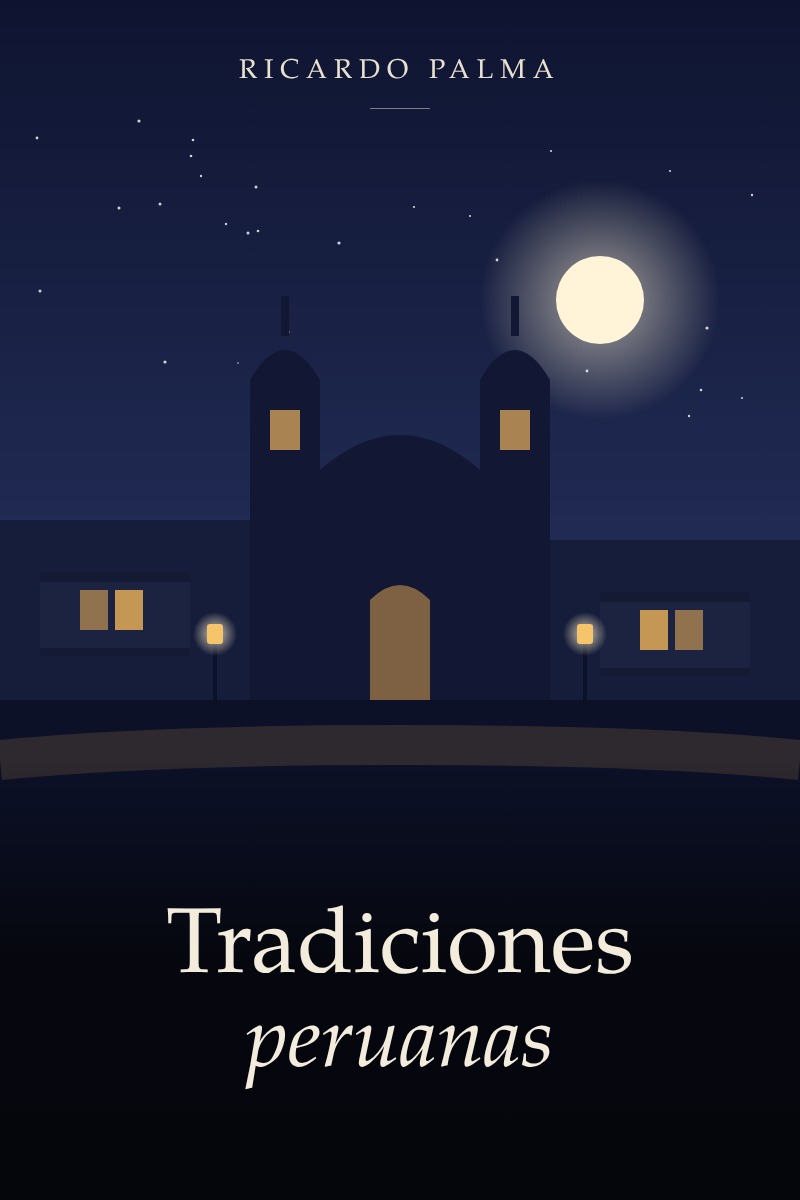 Portada de Tradiciones peruanas