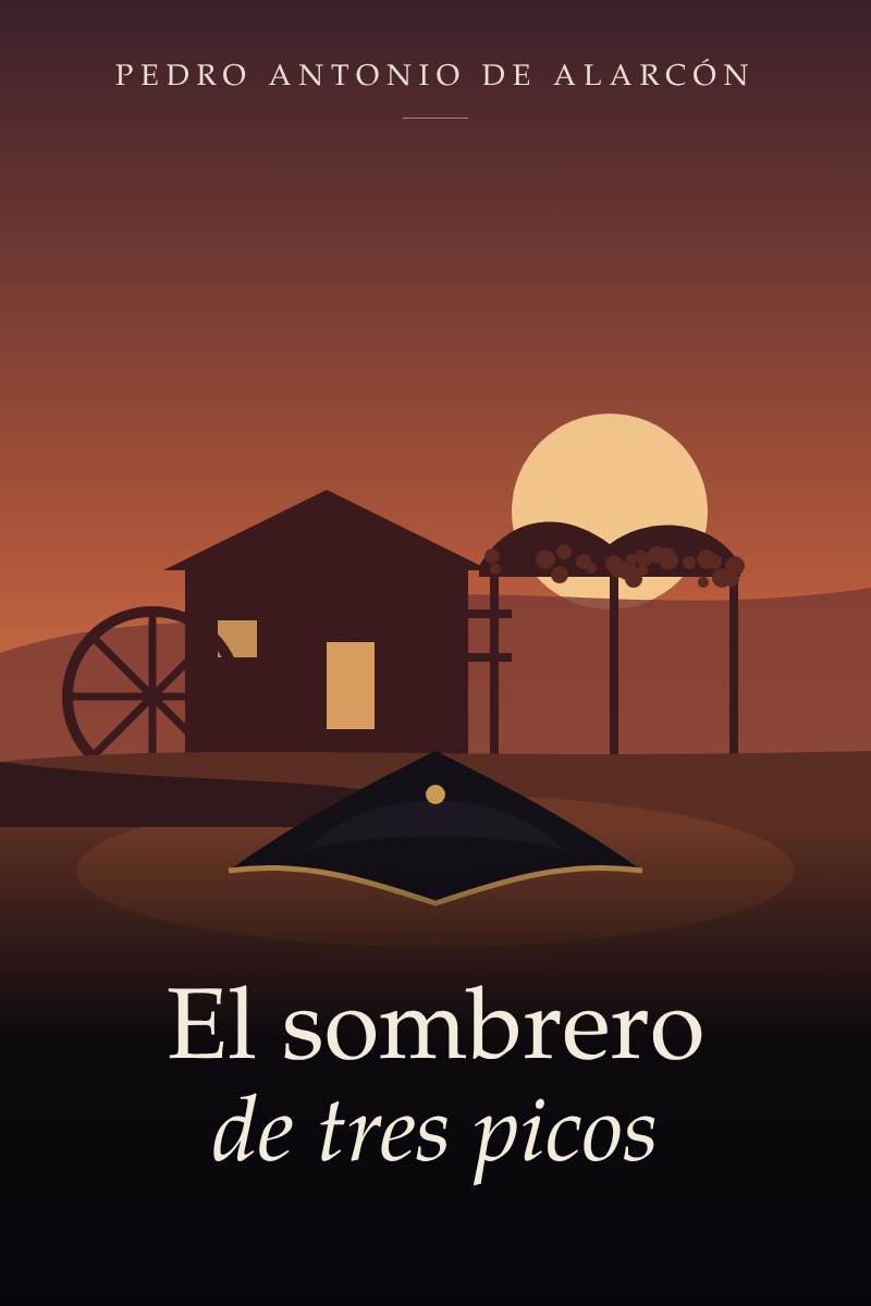 Portada de El sombrero de tres picos