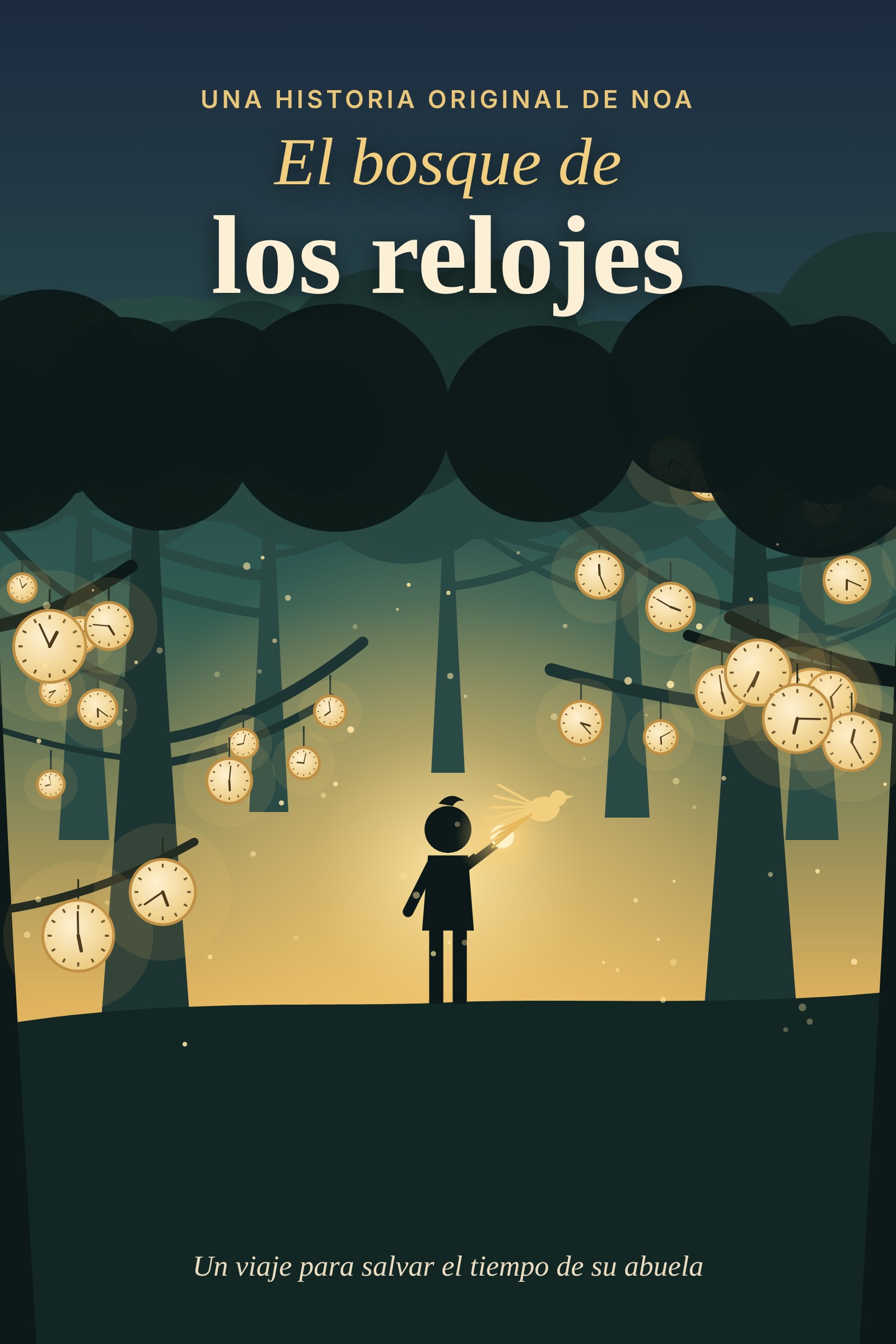 Portada de El bosque de los relojes