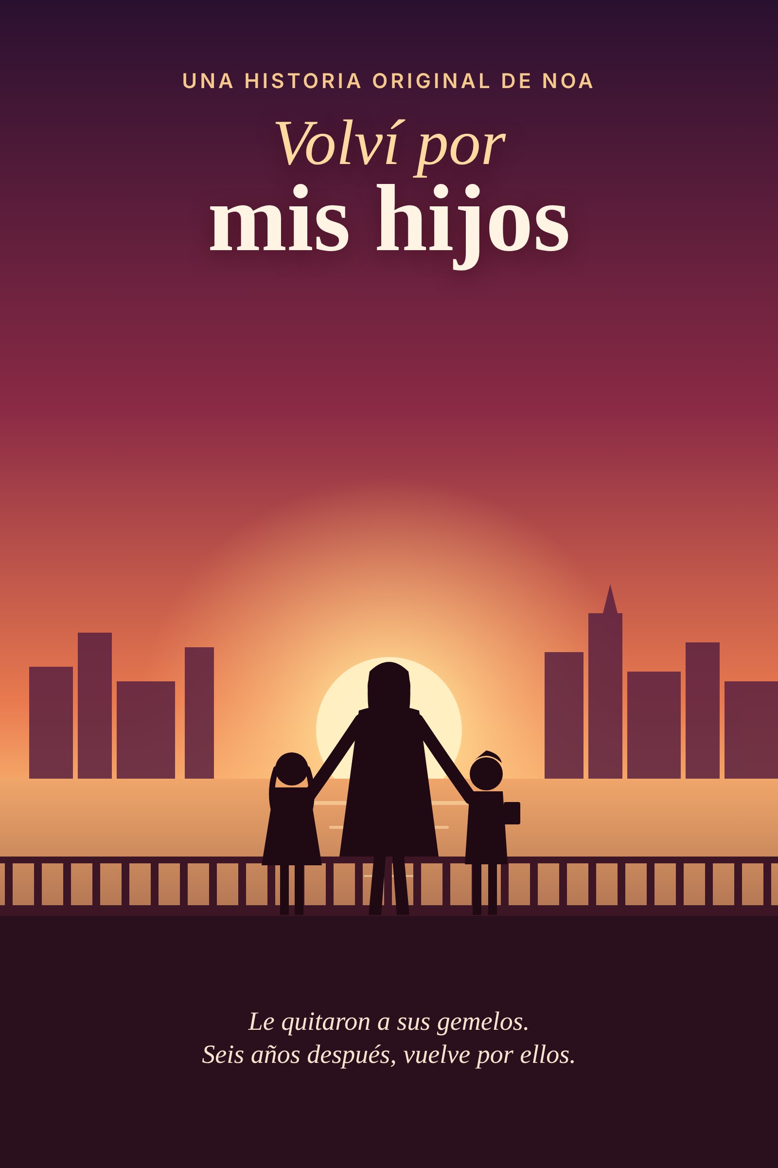 Portada de Volví por mis hijos