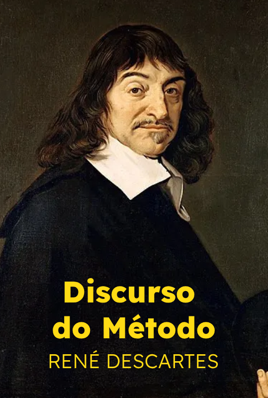 Capa do livro Discurso do Método, de René Descartes