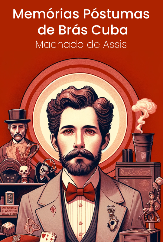 Capa do livro Memórias Póstumas de Brás Cubas