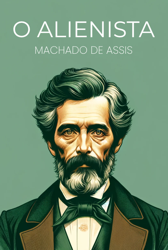 Capa do livro O Alienista