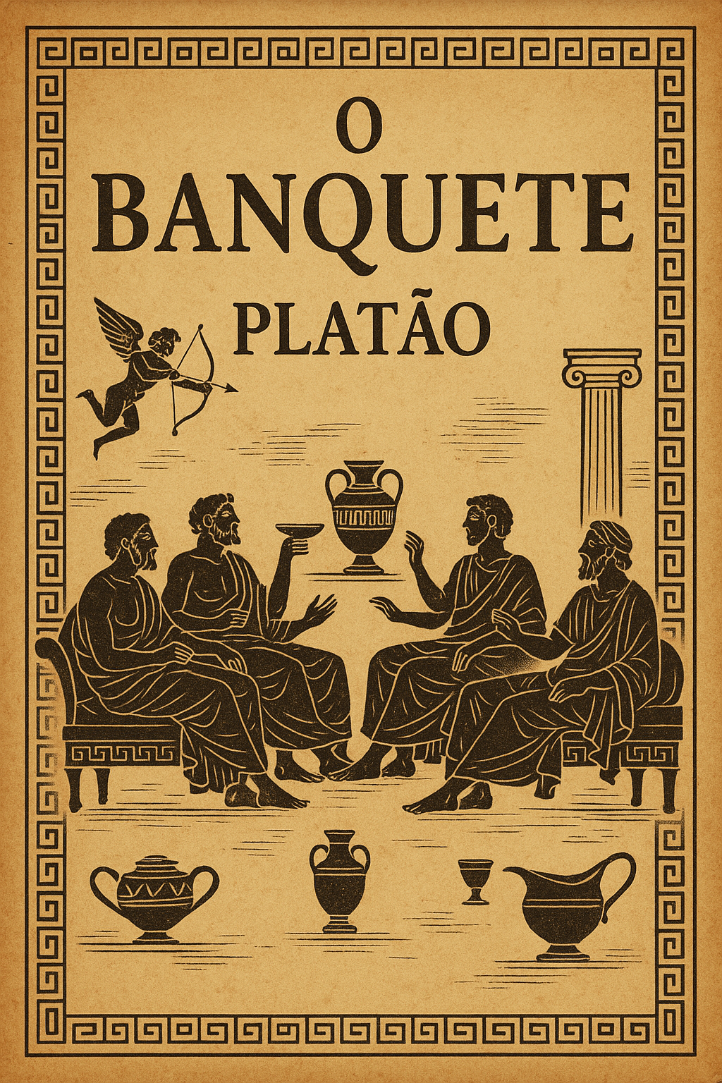 Capa do livro O Banquete
