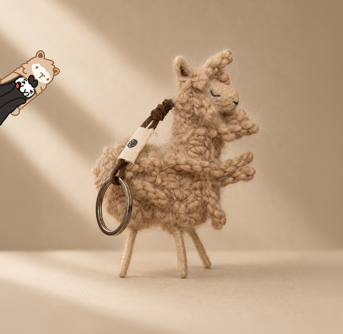 Llavero alpaca Churi