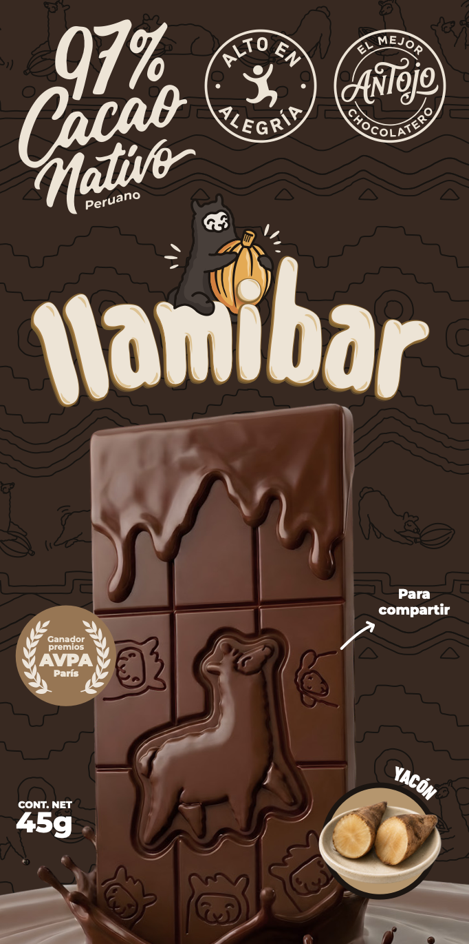 Llamibar 97% cacao · Yucón