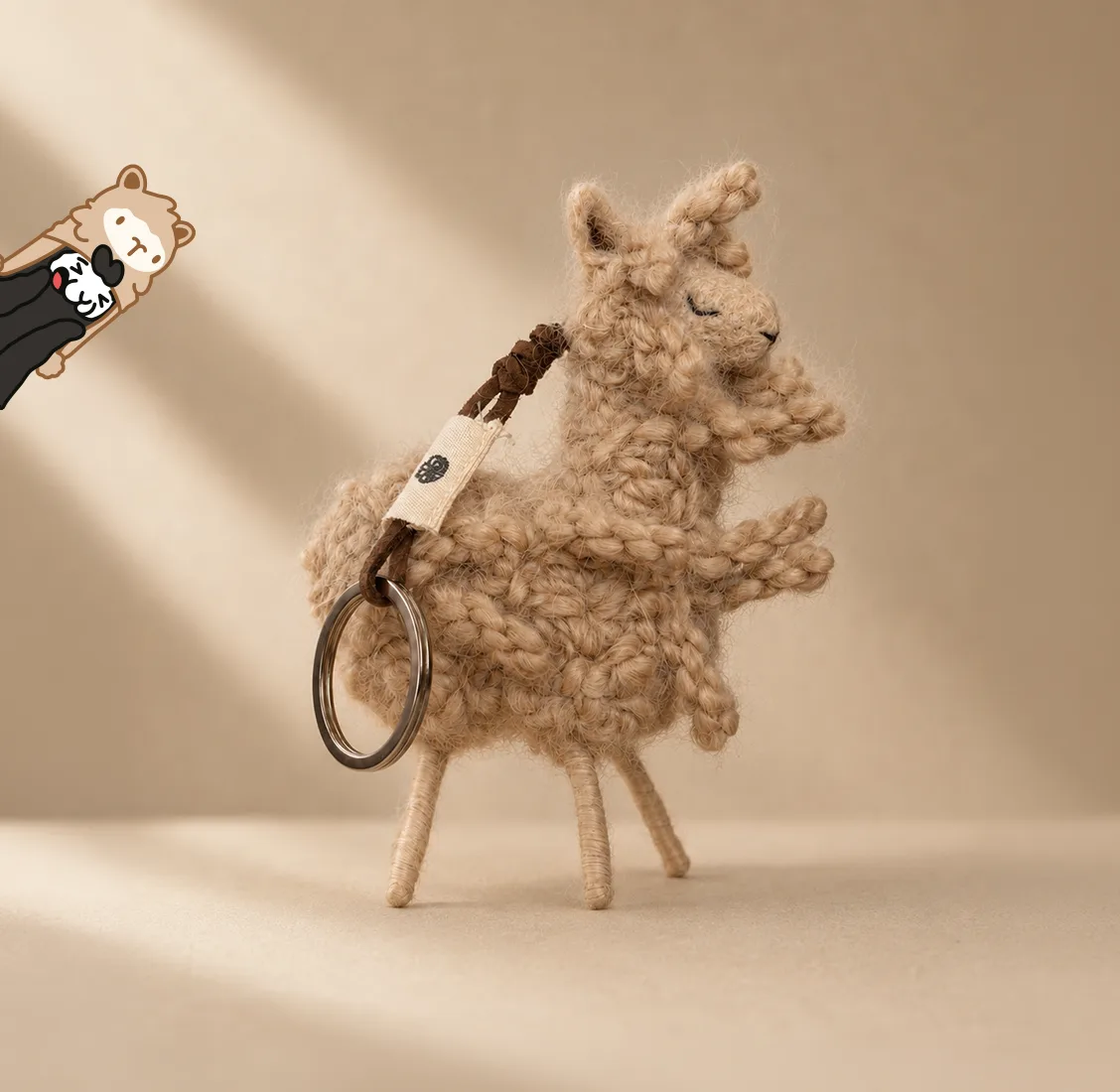 Llavero alpaca Churi