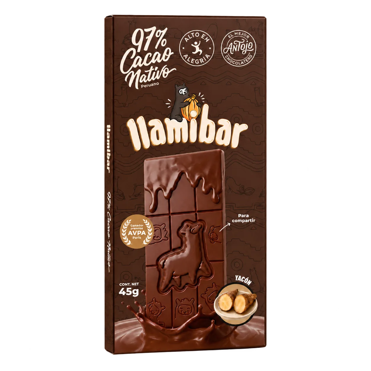 Llamibar 97% cacao · Yucón