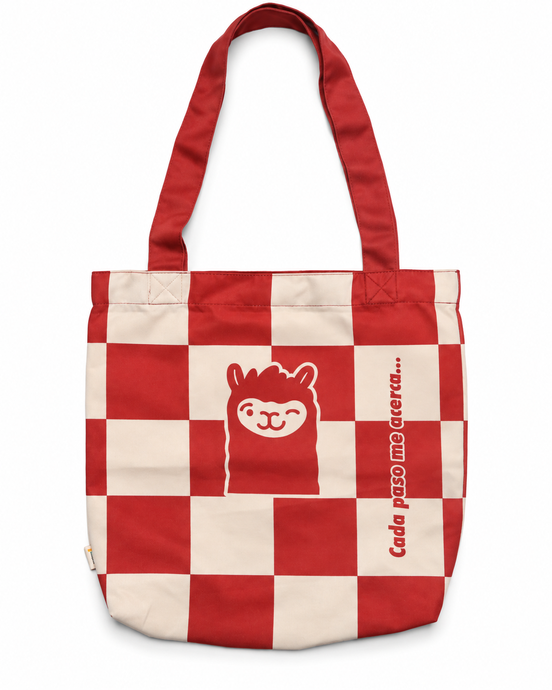 Cartera Chata Cuadros Vino