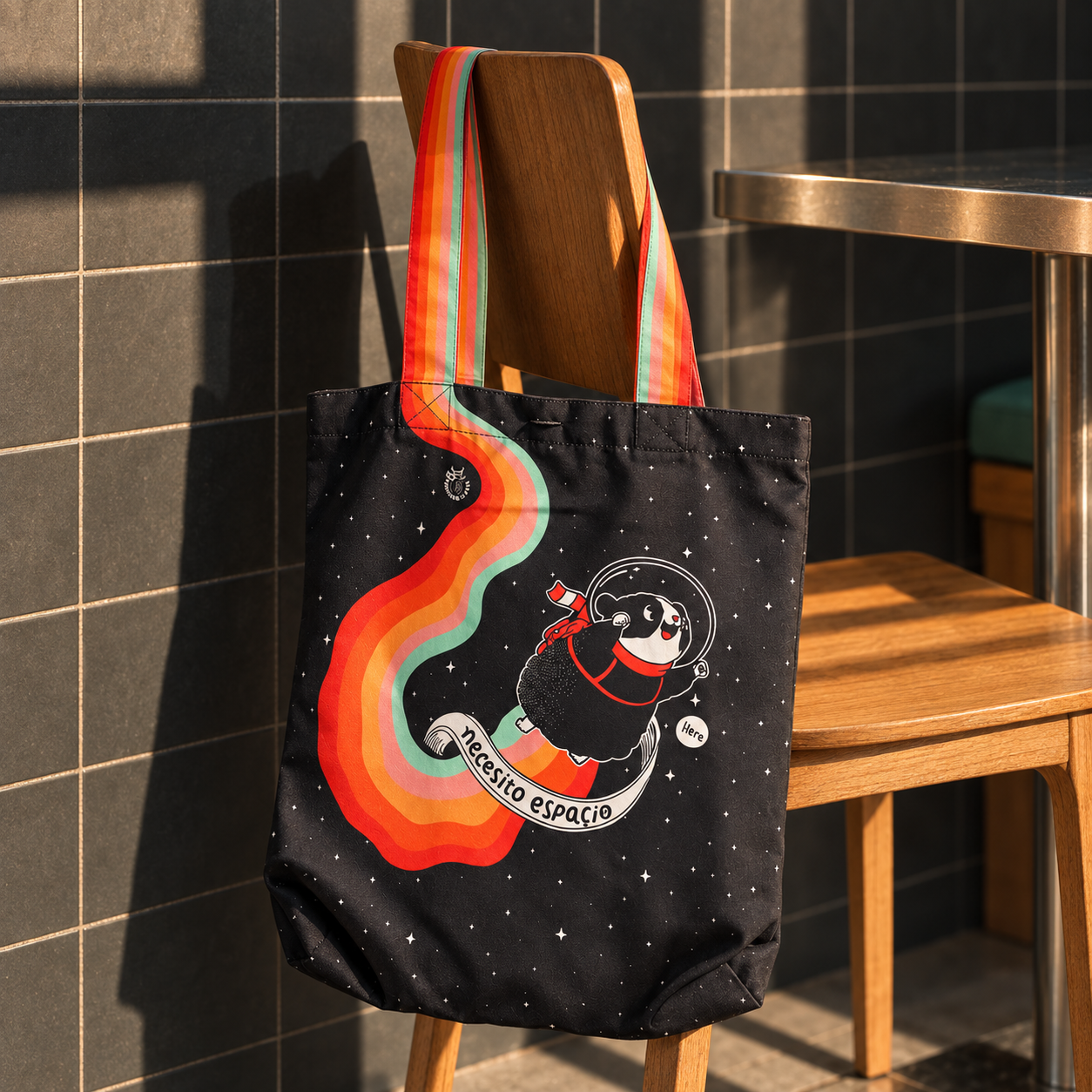 Cartera Cuy del espacio