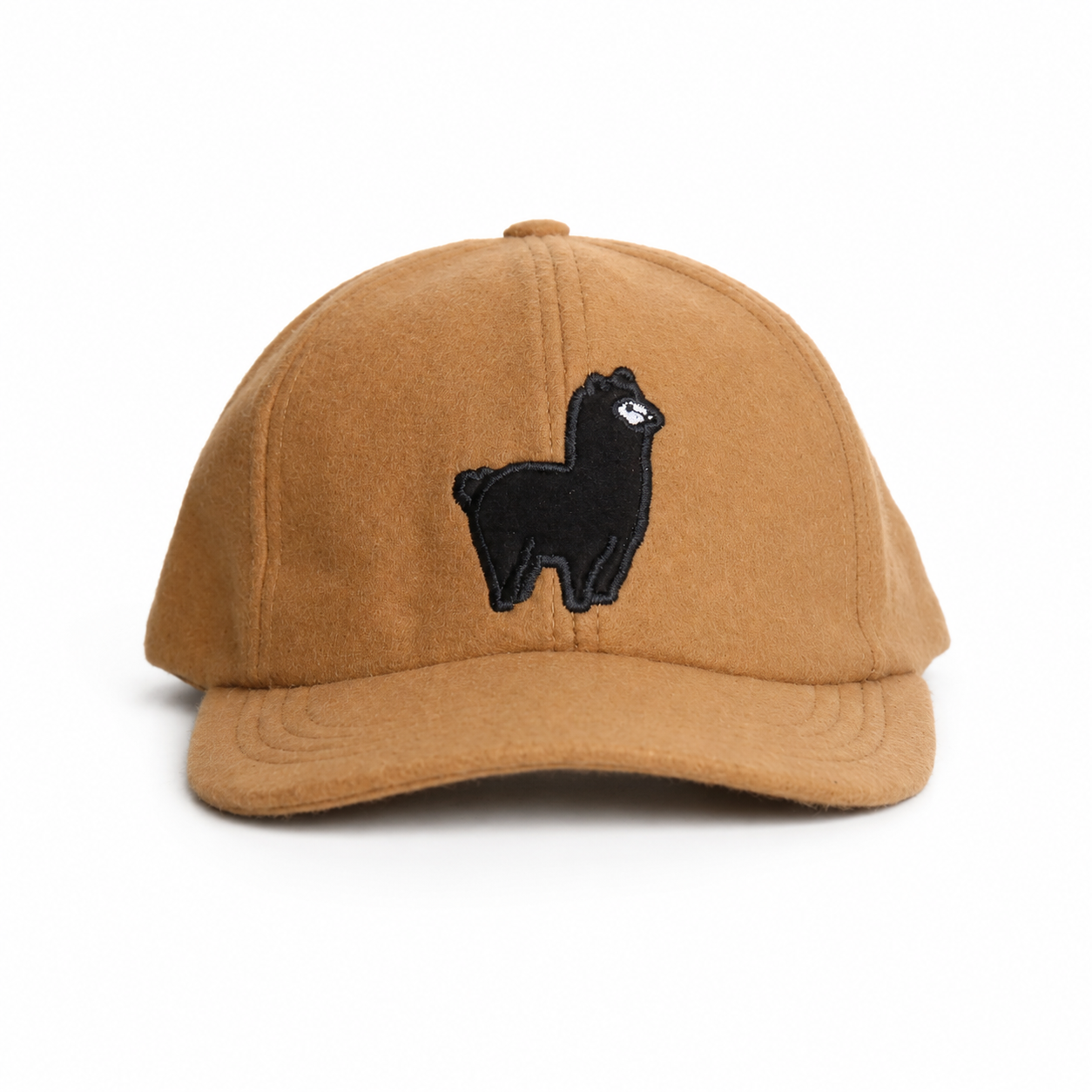 Gorra Llama Negra Fieltro
