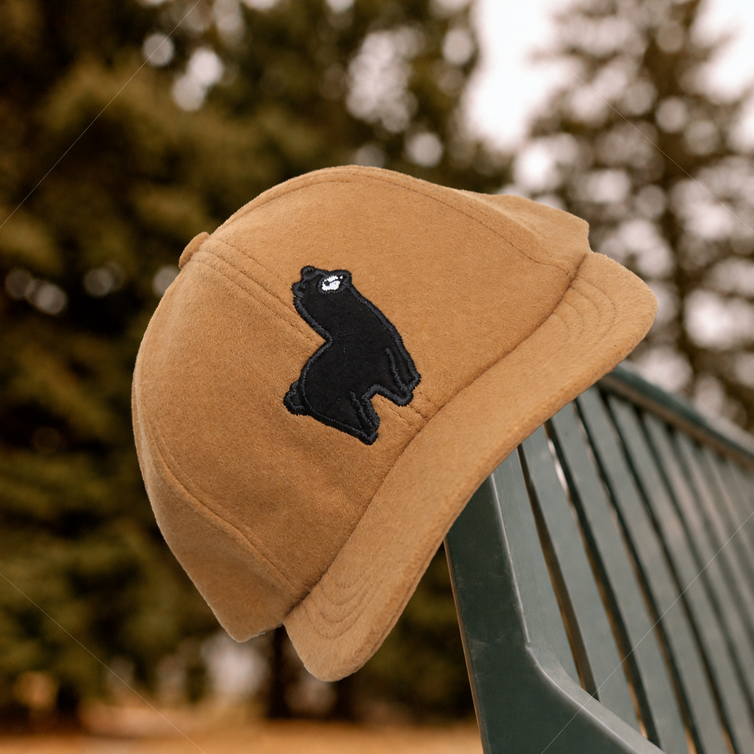 Gorra Llama Negra Fieltro