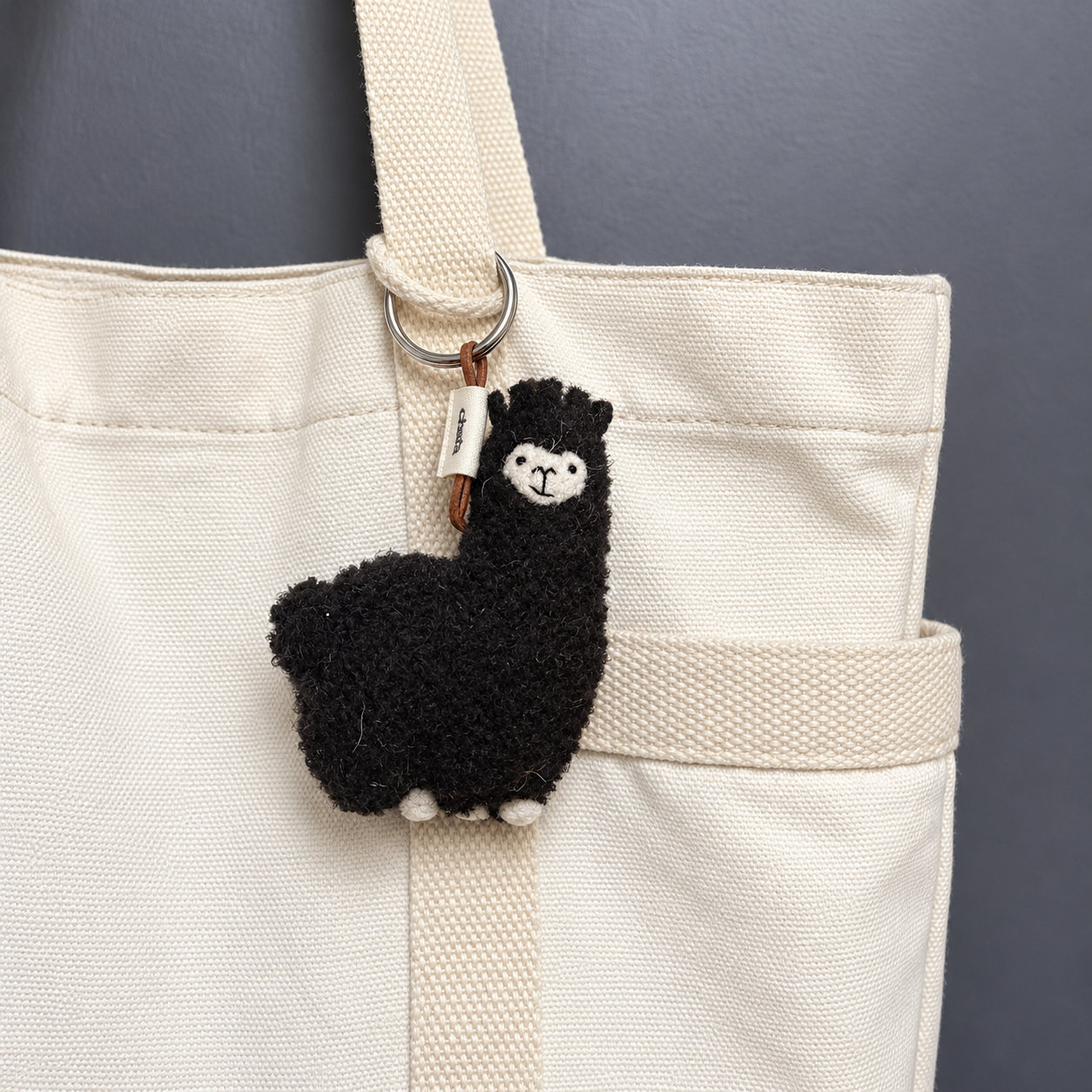 Llavero Chata de Alpaca