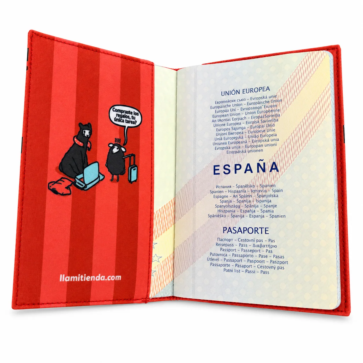 Porta pasaporte