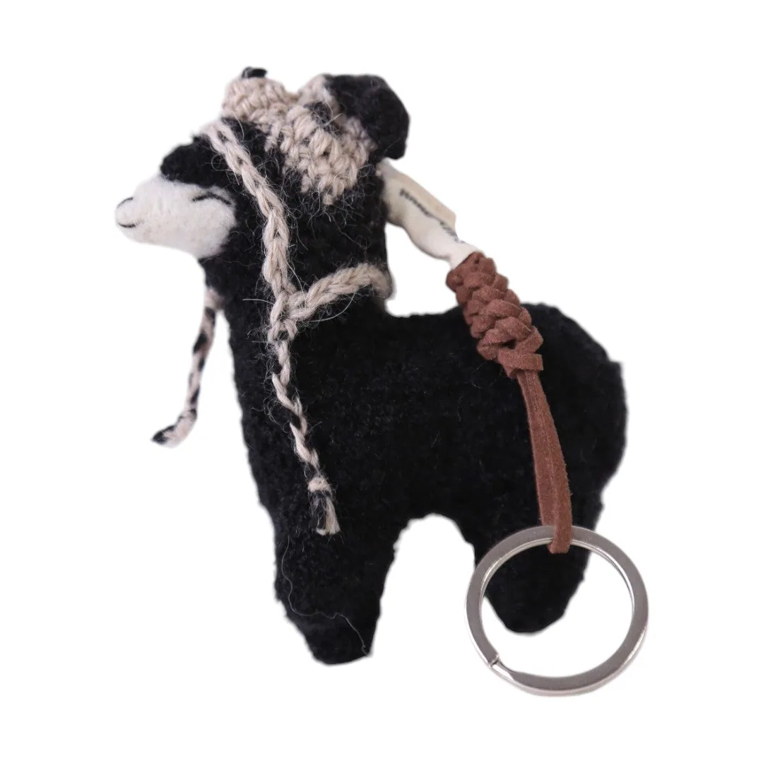 Llavero alpaca Kusi oso de anteojos