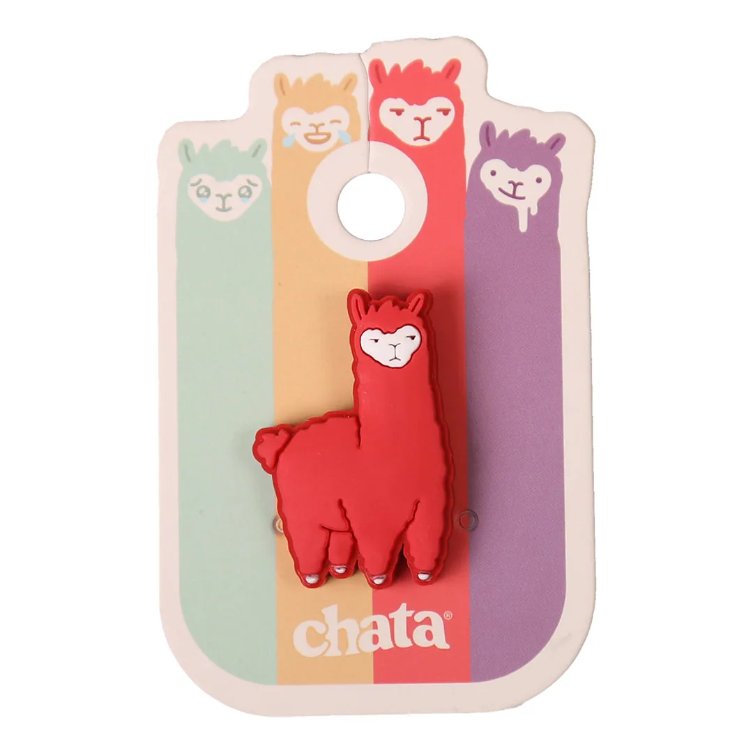 Pin plástico Chata Rojo