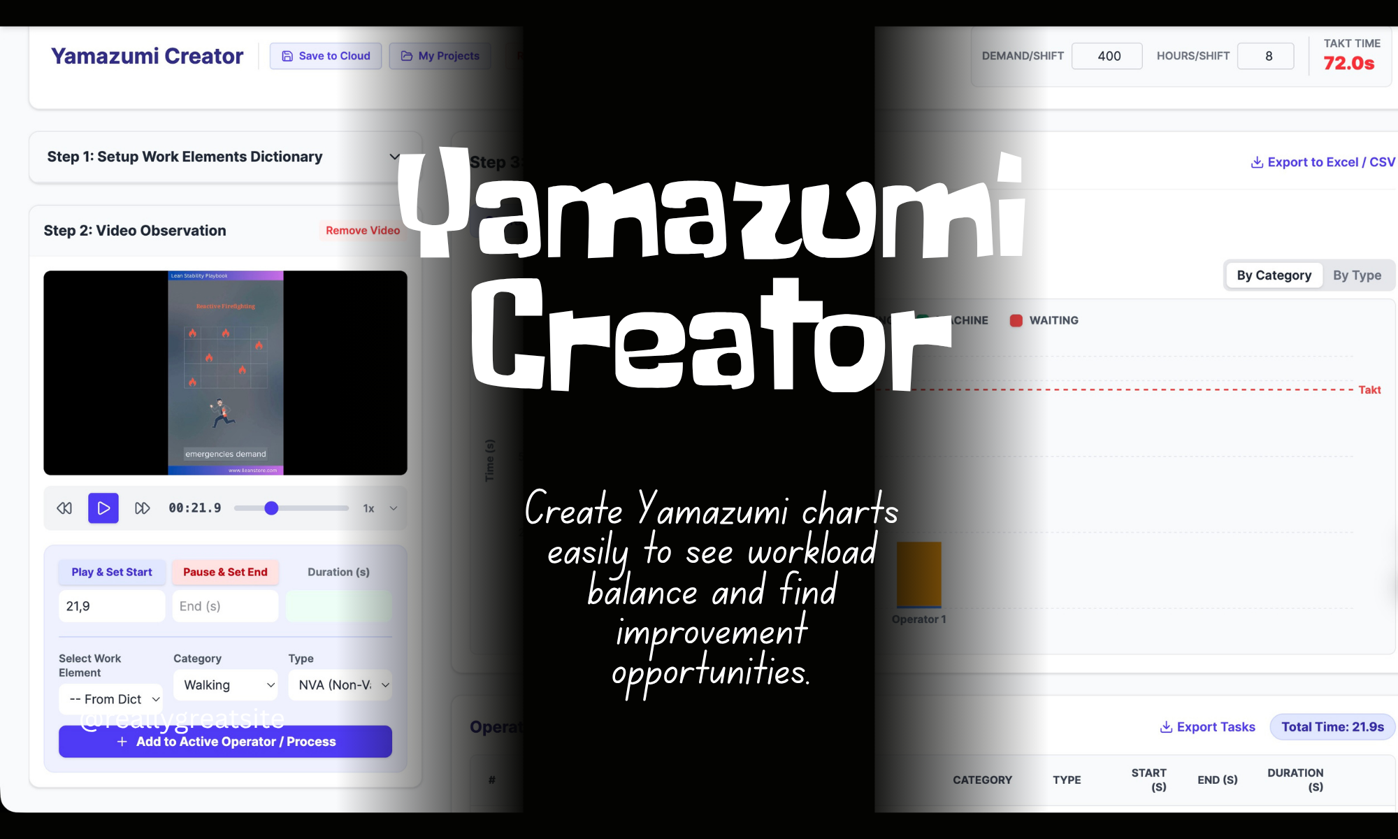 Yamazumi Creator V.1.5