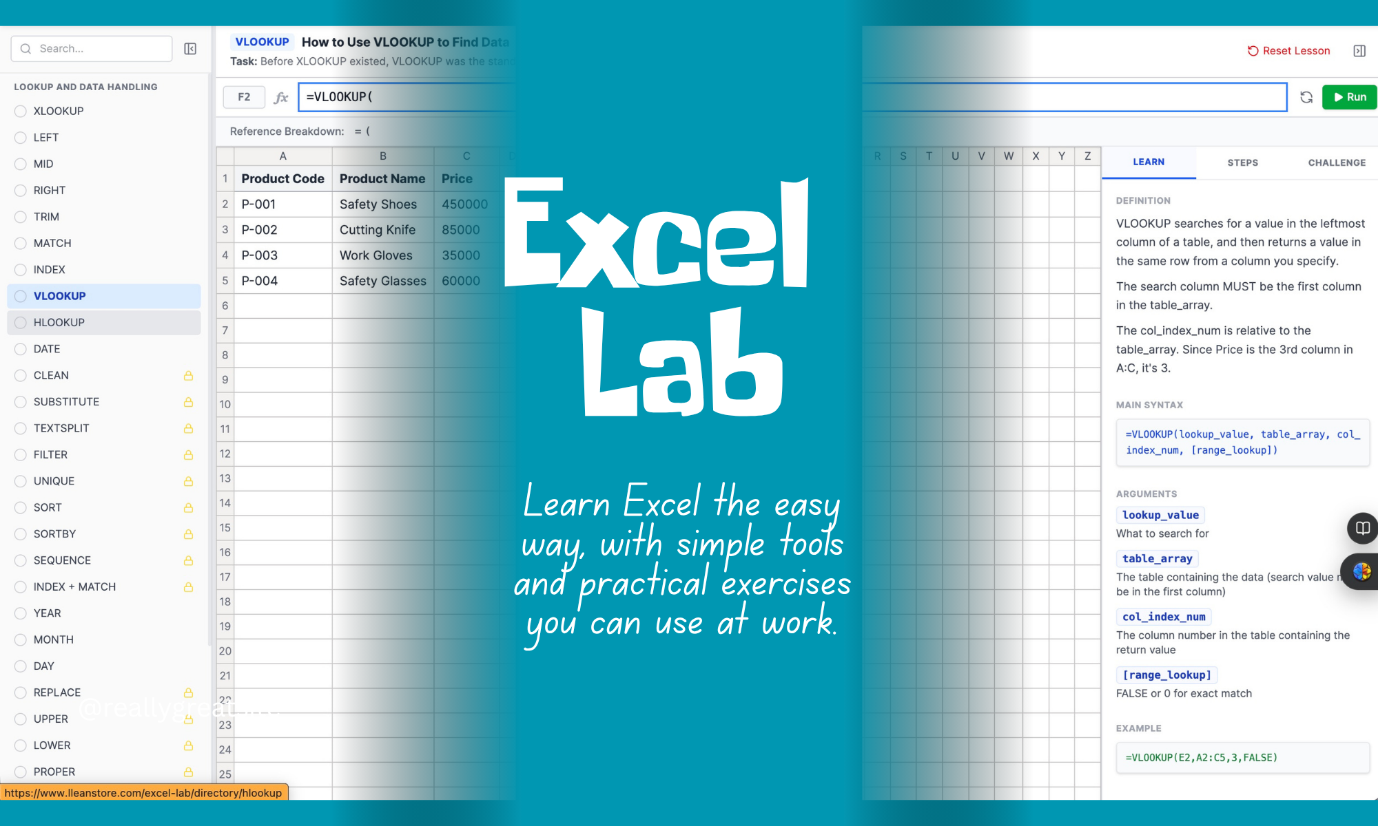 Excel Lab