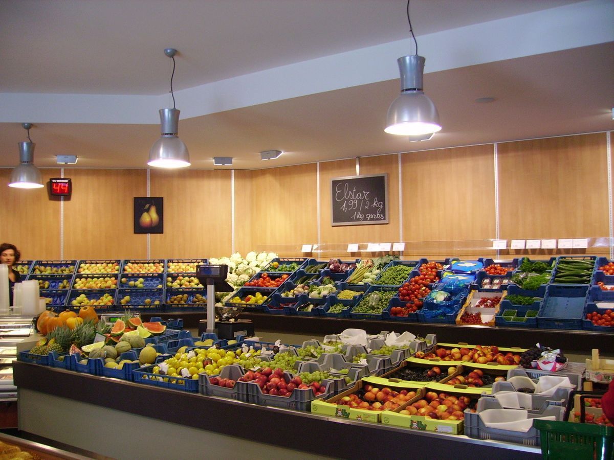 groenten en fruit winkel