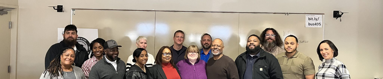 Tysha Barksdale at St. Joseph's University Entrepreneurship Bootcamp for Veterans