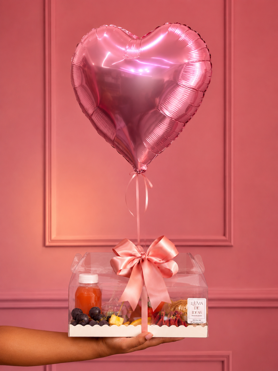 Lonchera y globo — Lluvia de Ideas Party