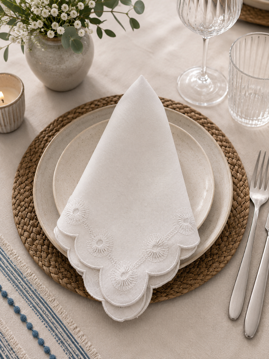 Servilleta Off White — Lluvia de Ideas Party