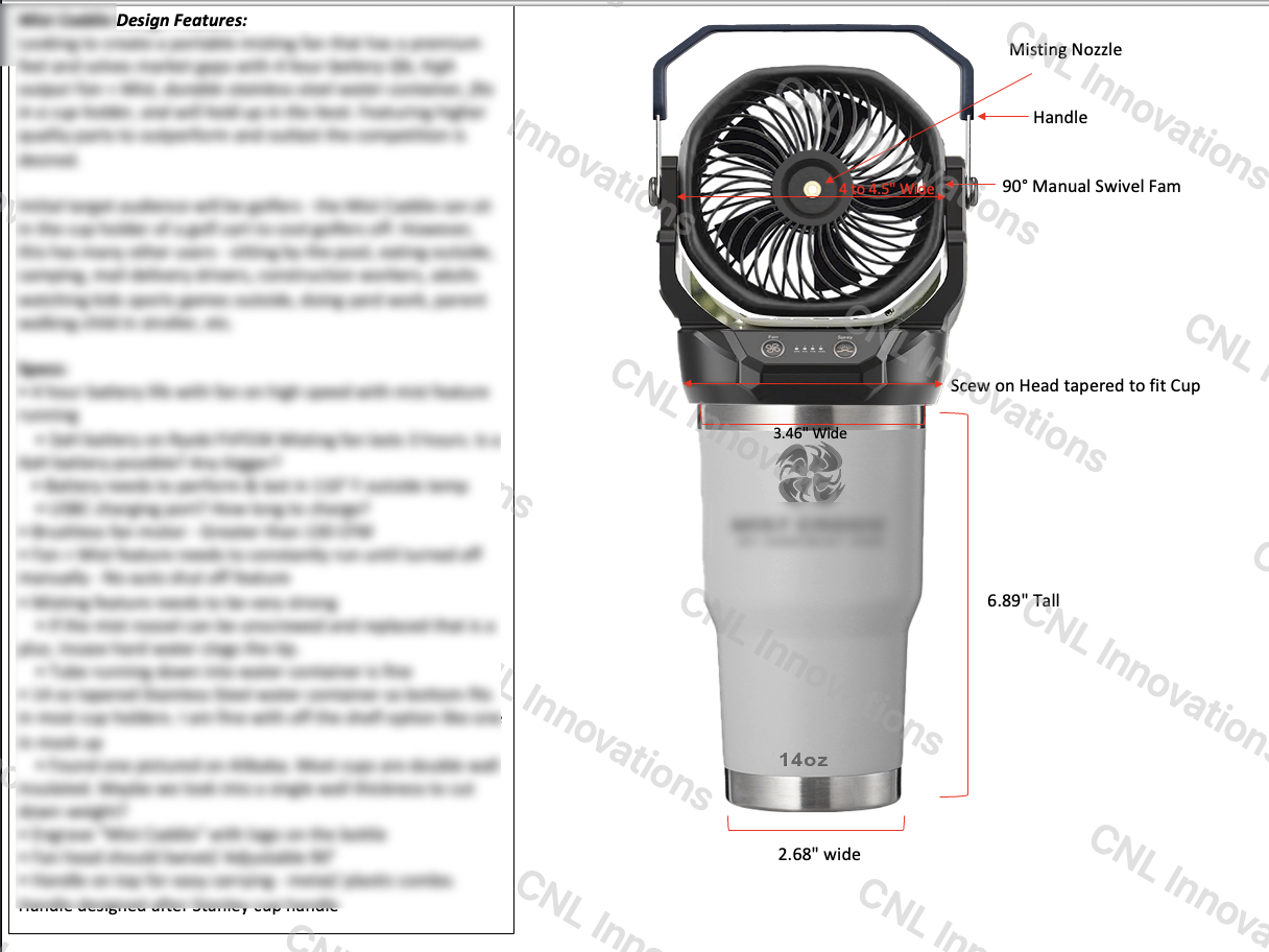 Initial Product Concept