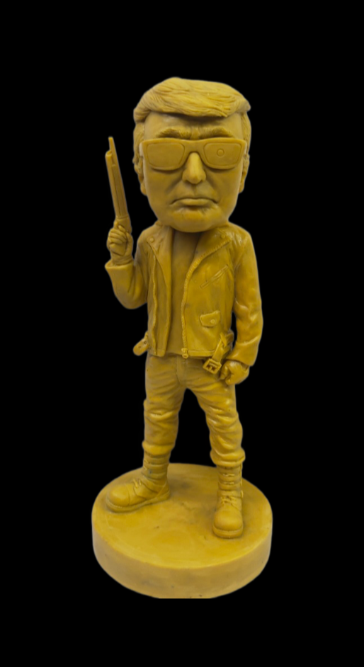 Traditional clay sculpture used for initial 3D visualization