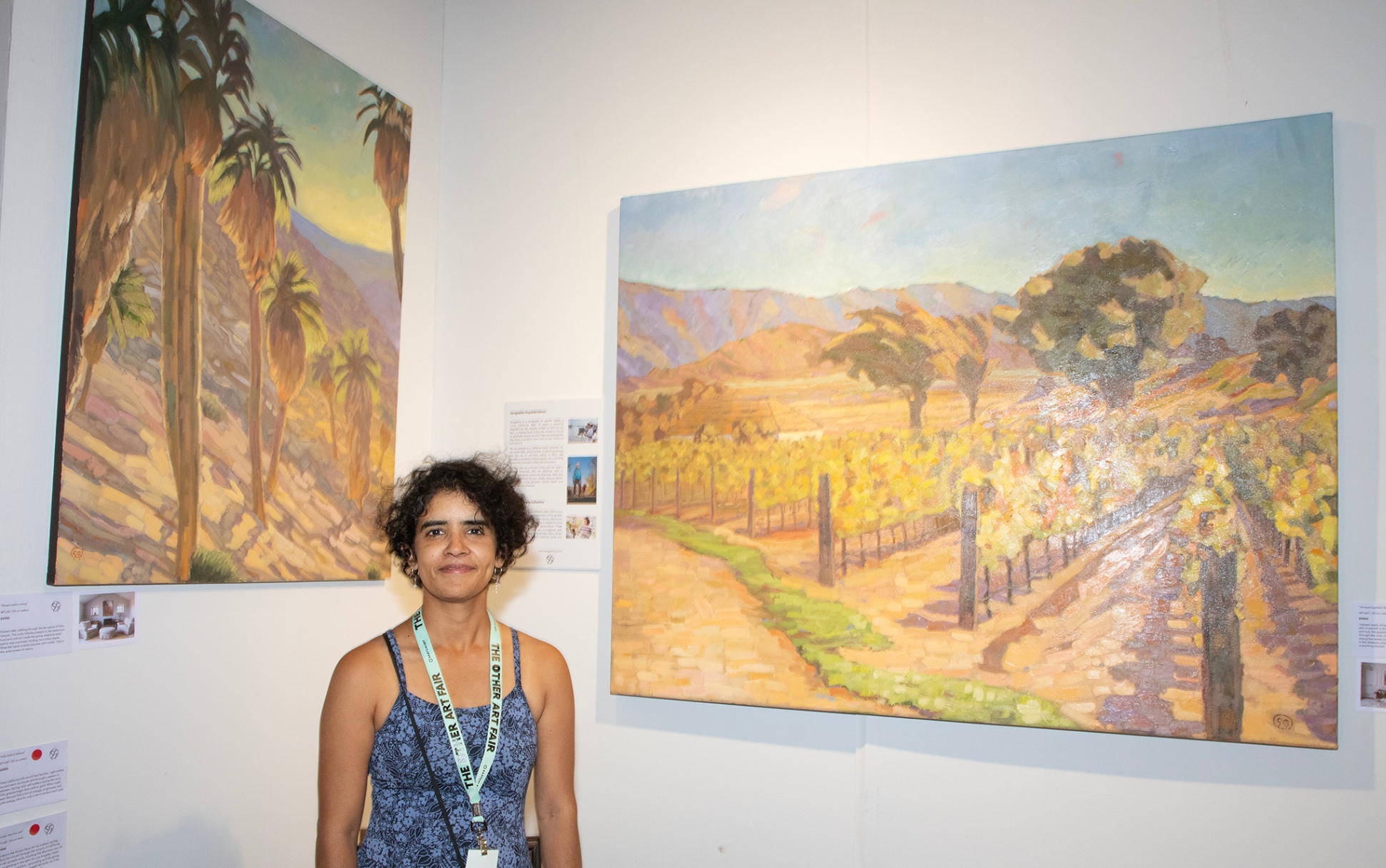 Sangeetha Gopalakrishnan at The Other Art Fair LA 2026