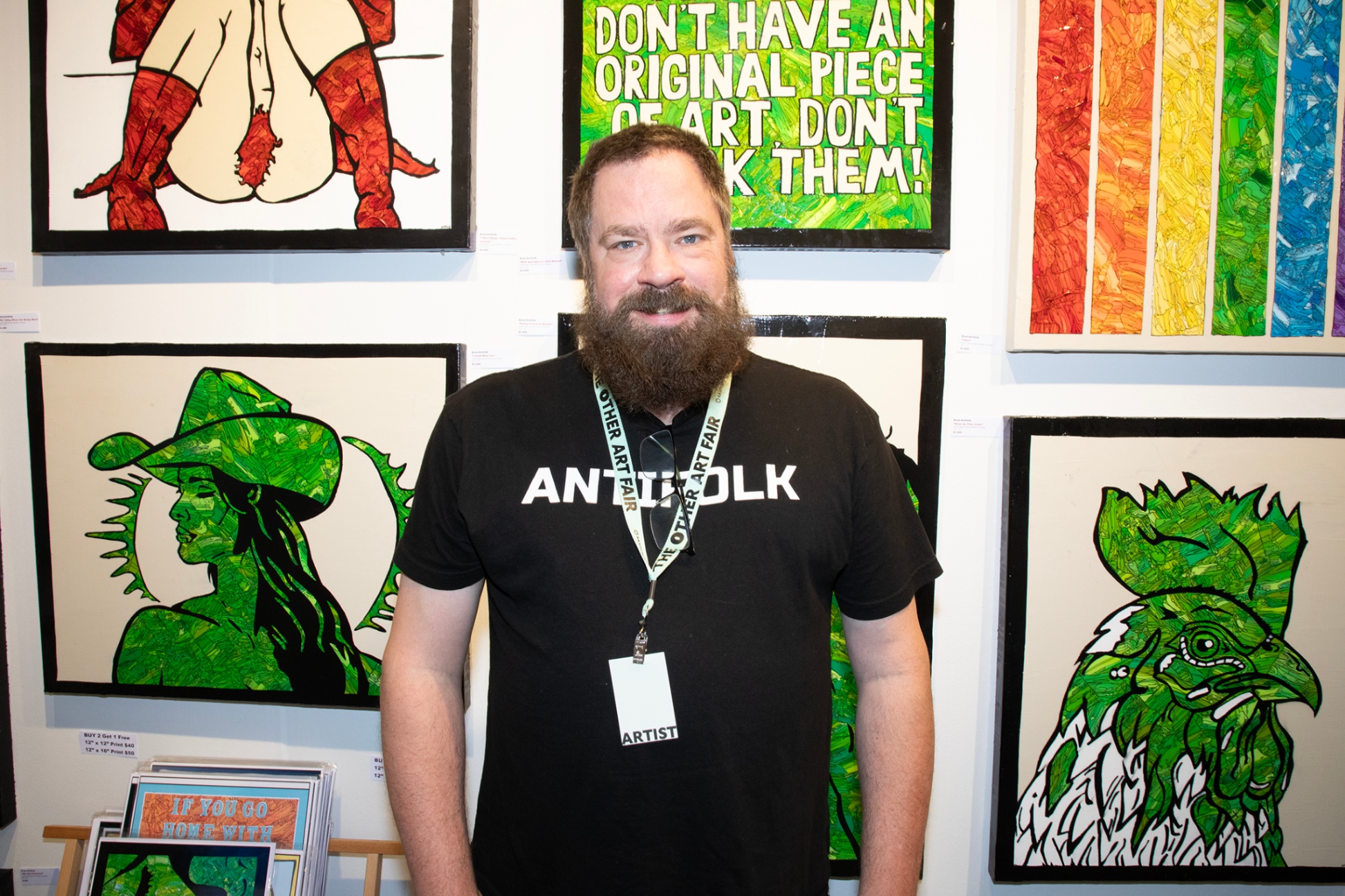 Brad Antifolk at The Other Art Fair LA 2026
