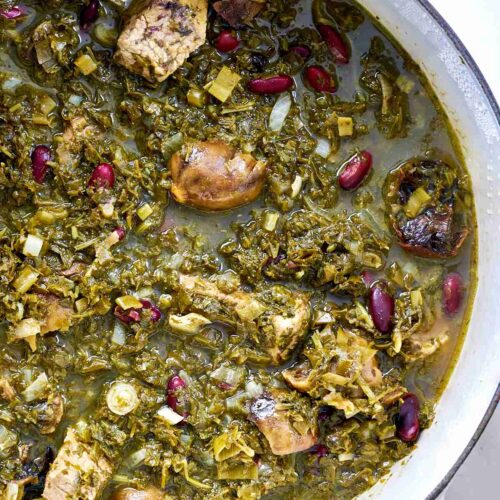 Ghormeh Sabzi Persian Herb Stew