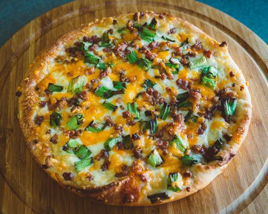 Perogie Style Pizza
