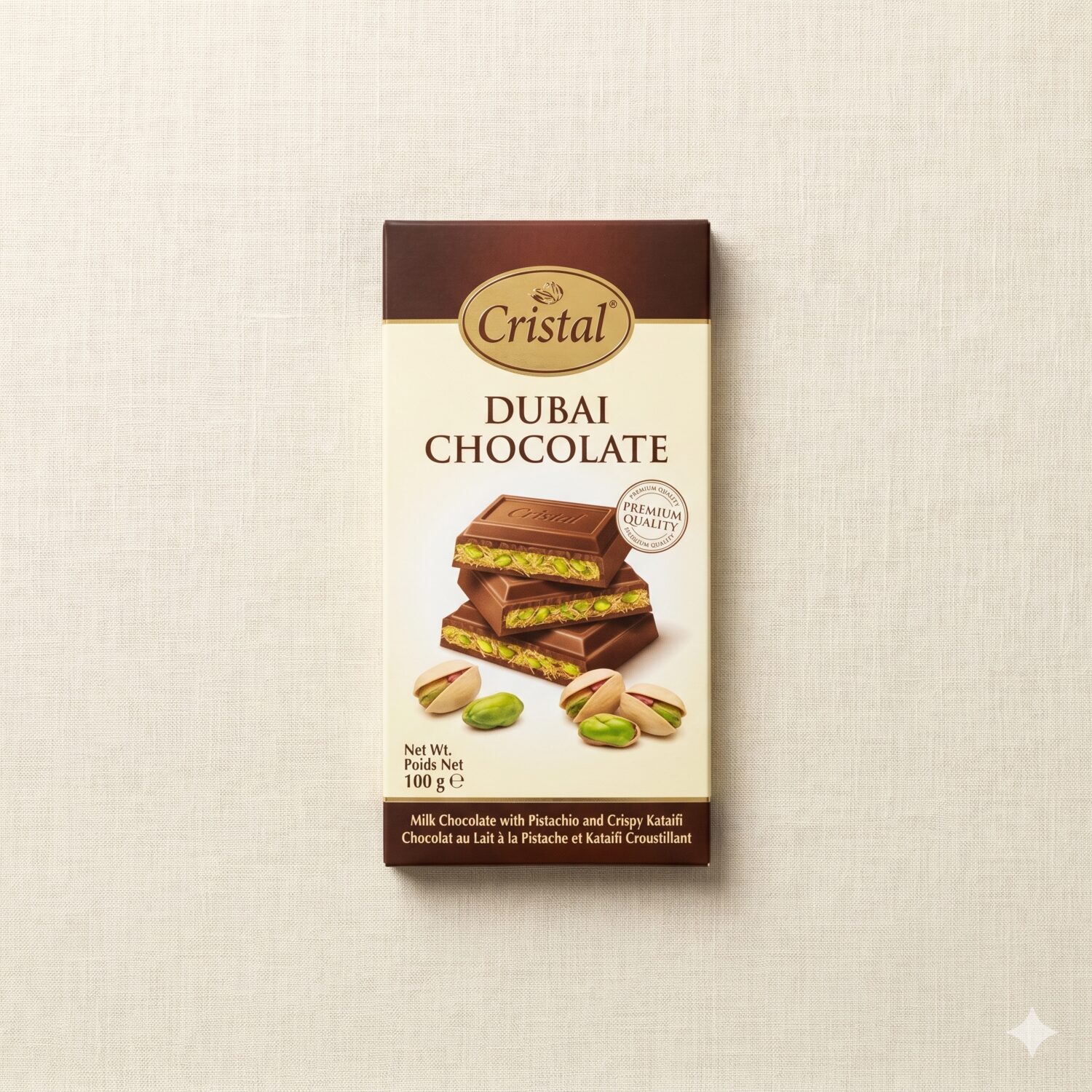 Cristal Dubai Chocolate from Halal Urban Fresh Meats & Grocery in Victoria, BC