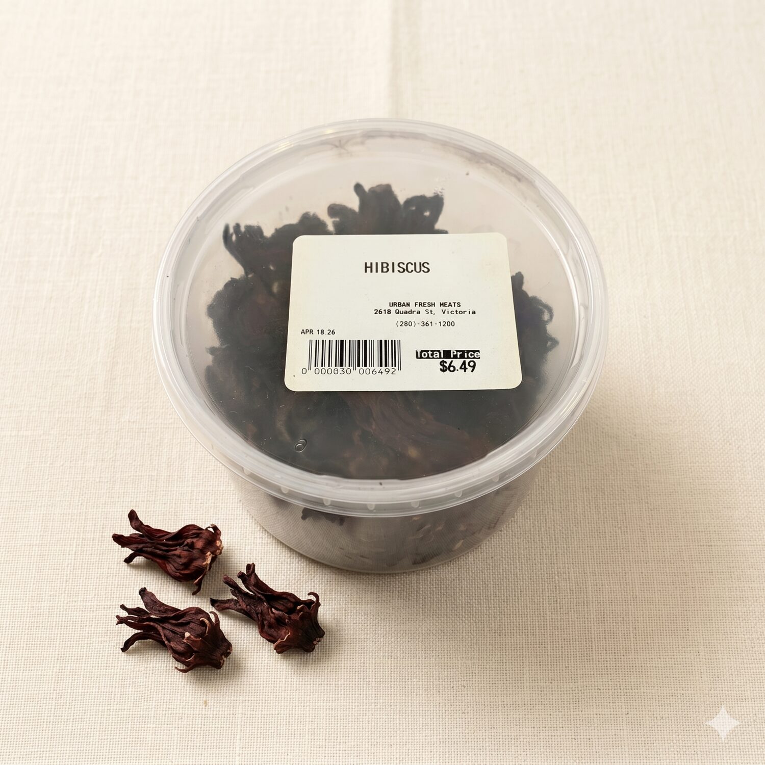 Hibiscus Tea Egypt Organic Natural from Halal Urban Fresh Meats & Grocery in Victoria, BC