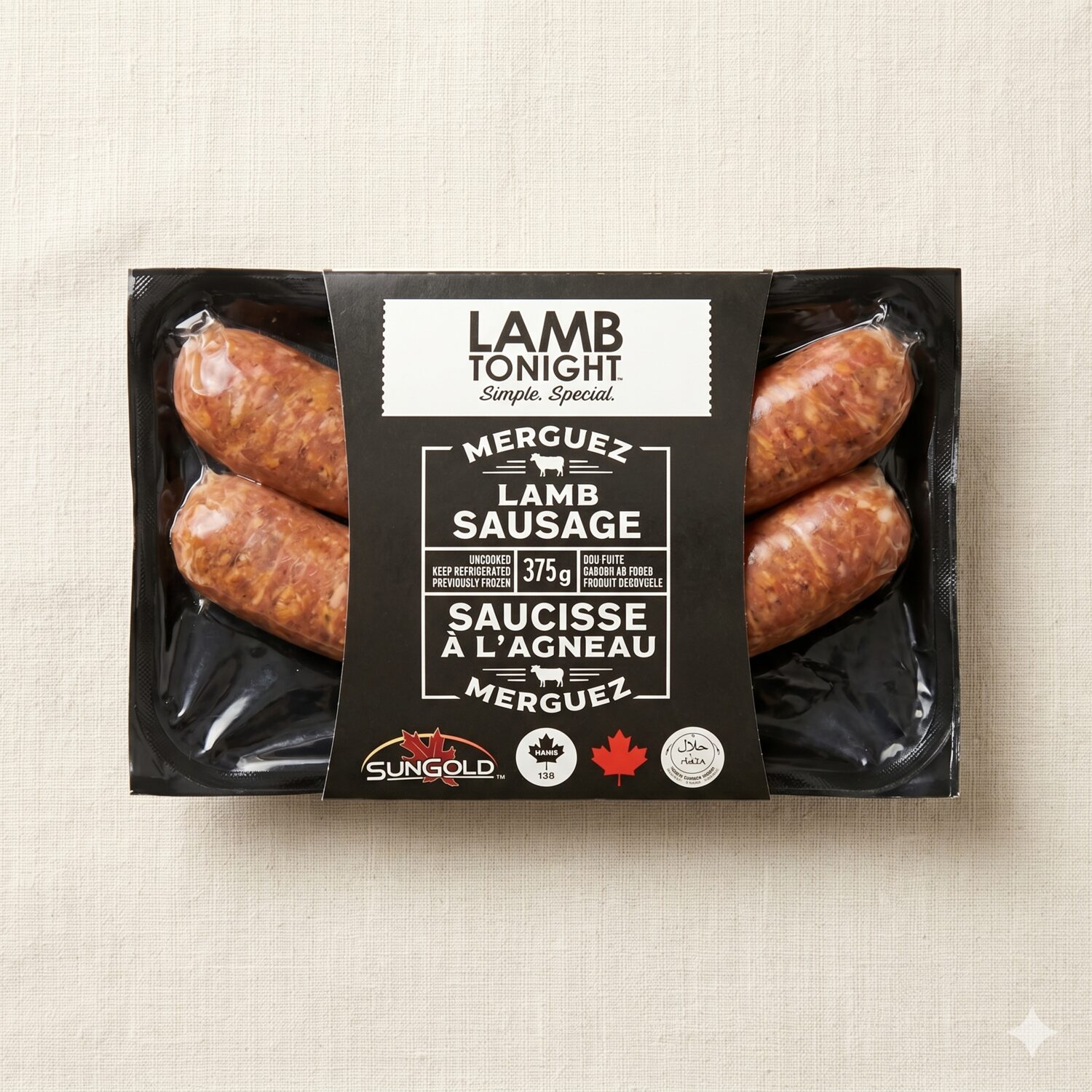 Merguez Lamb Sausage from Halal Urban Fresh Meats & Grocery in Victoria, BC
