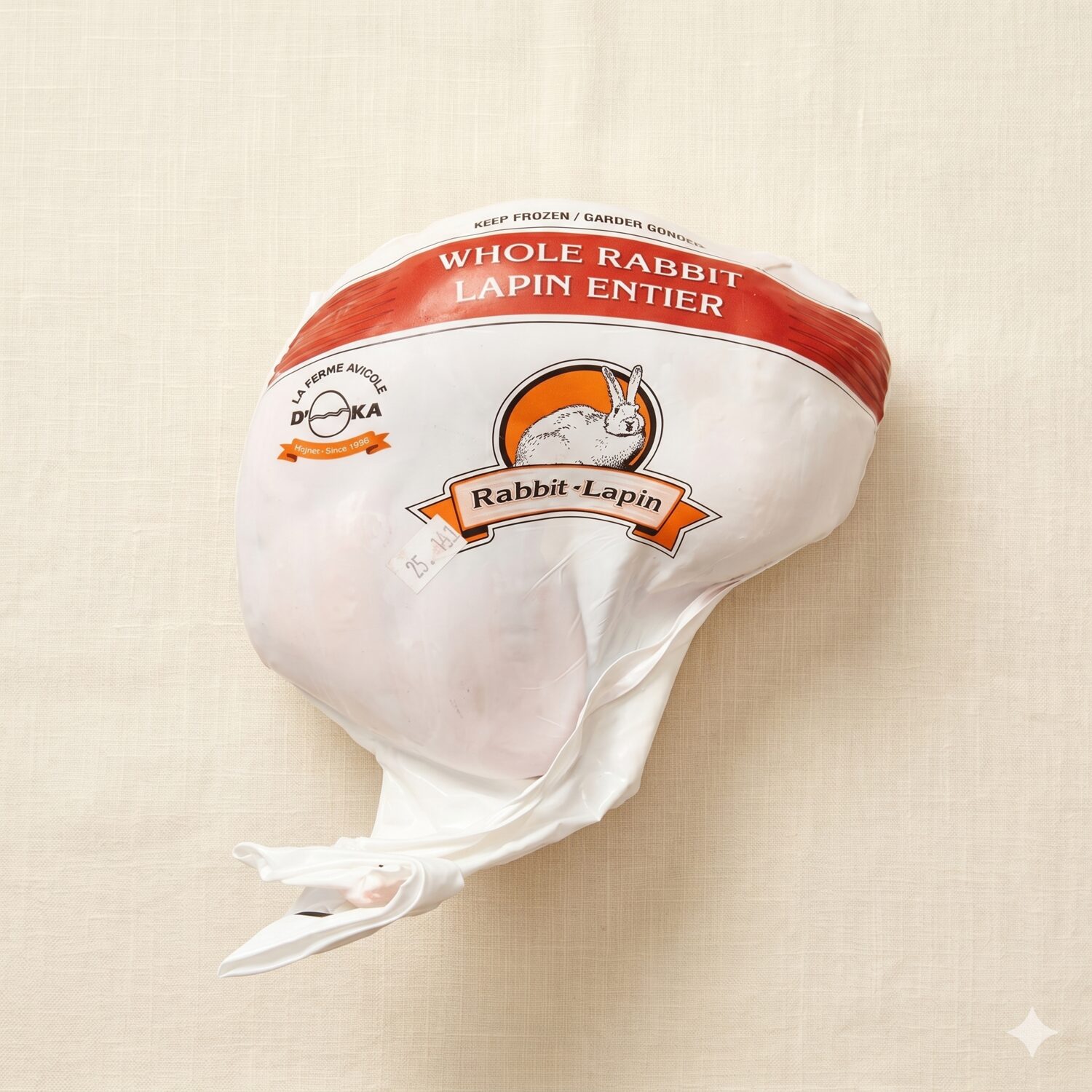 Whole Rabbit 2kg-3kg from Halal Urban Fresh Meats & Grocery in Victoria, BC